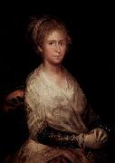 Francisco de Goya wife of painter Goya oil painting reproduction